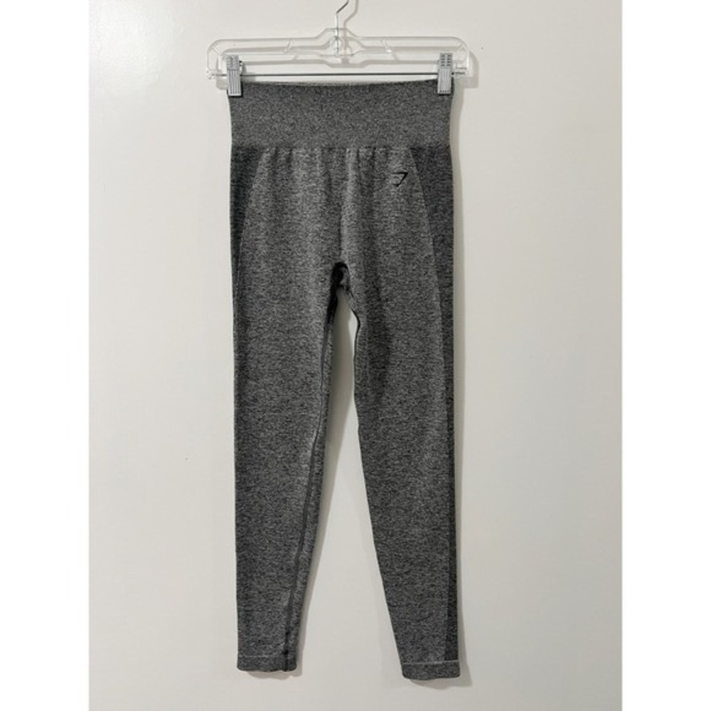 Gymshark Vital Seamless High Waisted Heather Gray Leggings Womens Medium